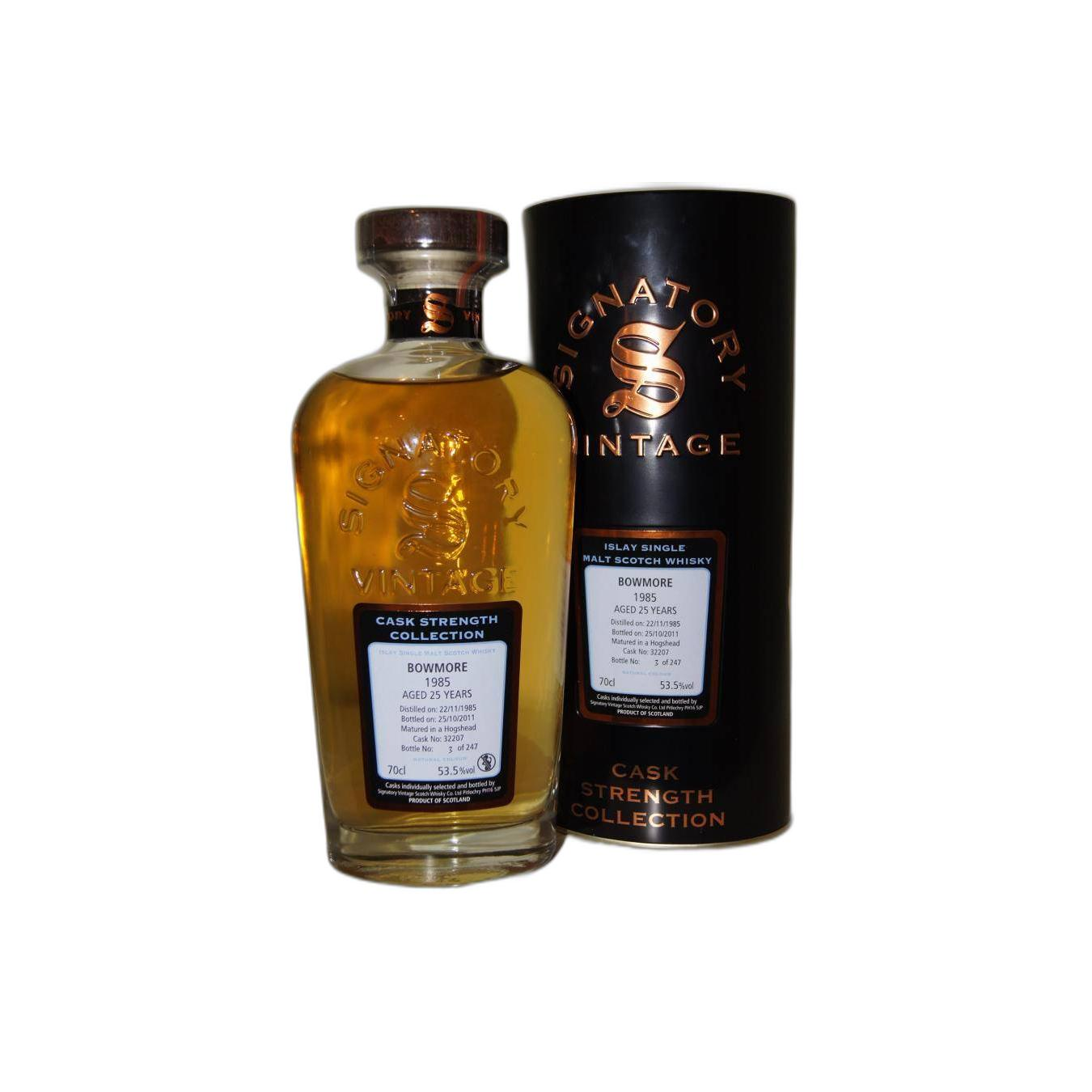 Bowmore Cask Strength Collection 1985 25 Years Single Malt Whisky