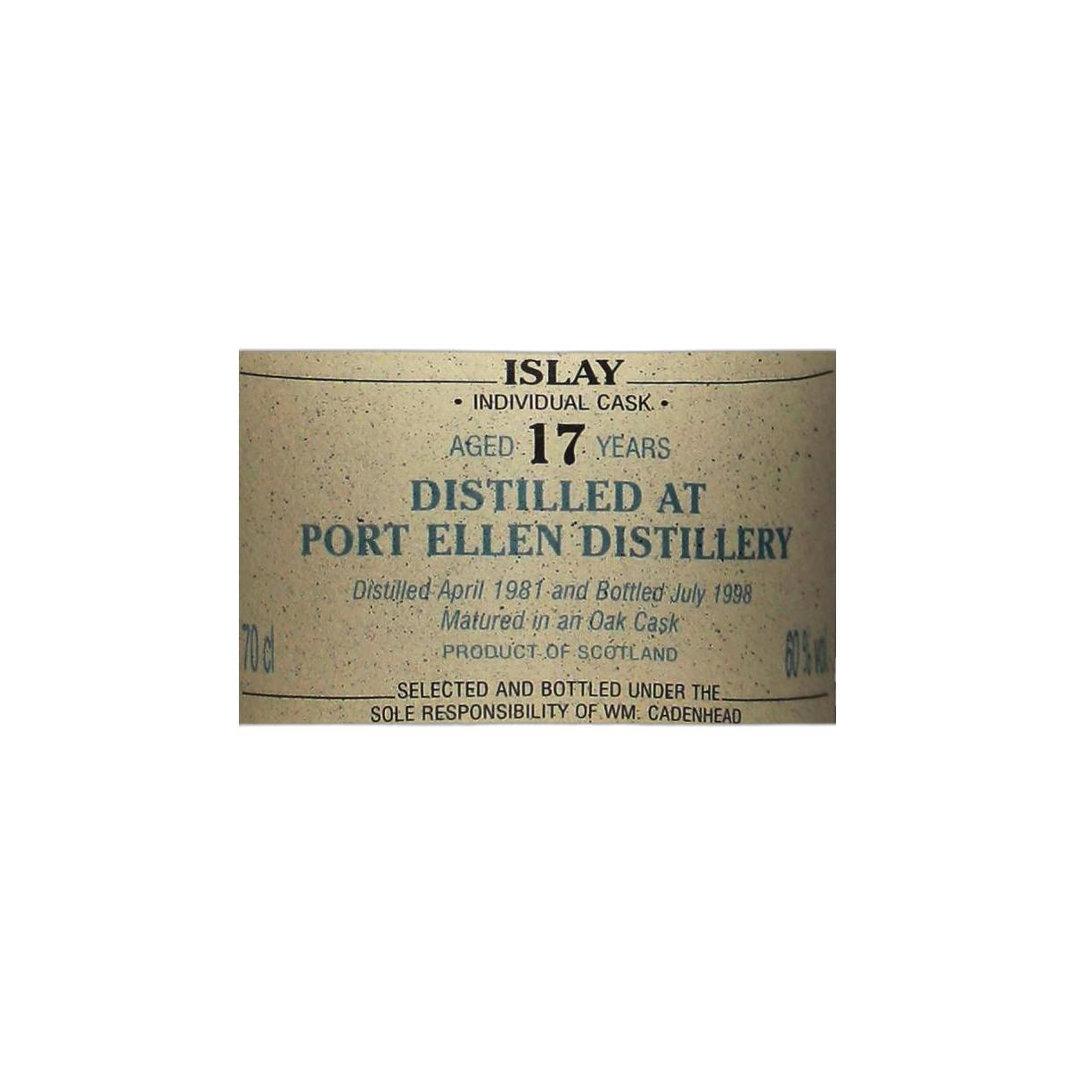 Port Ellen Authentic Collection 1981 17 Years Single Malt Whisky 2