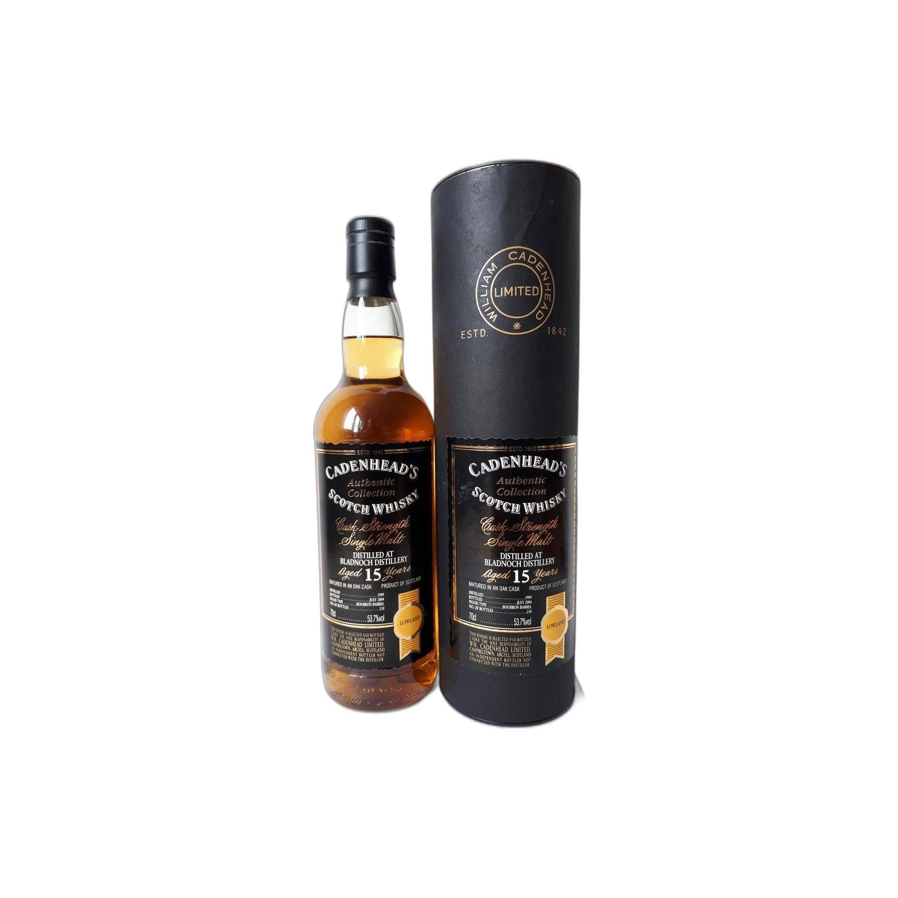 Bladnoch Authentic Collection 1989 15 Years Single Malt Whisky 2