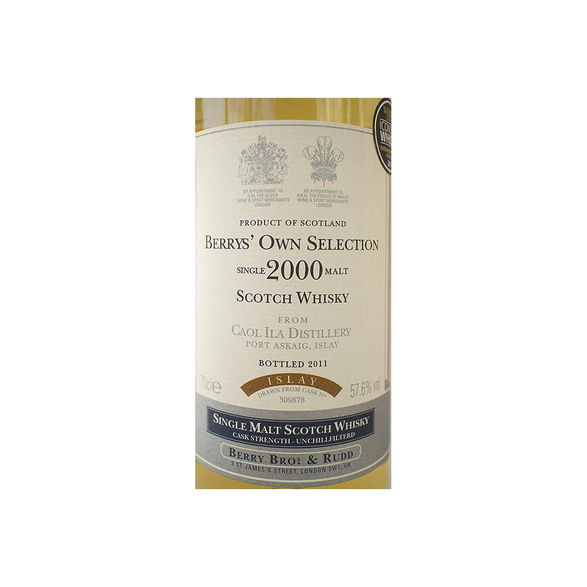 Caol Ila 2000 11 Years Single Malt Whisky 3