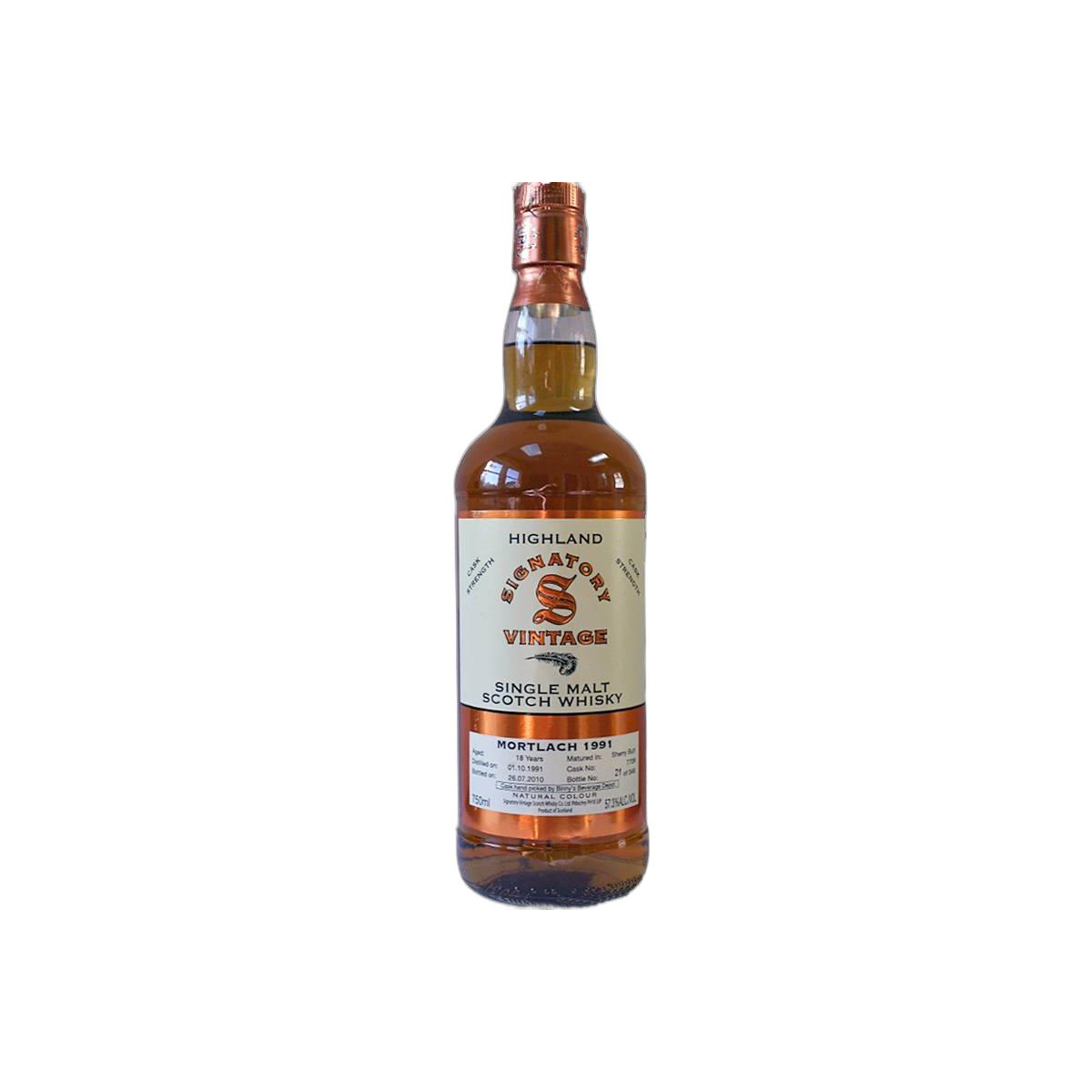 Mortlach 1991 18 Years Single Malt Whisky