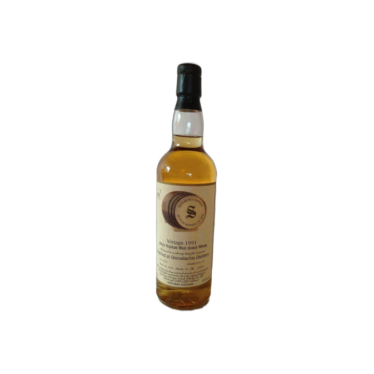 The GlenAllachie Vintage Collection 1991 8 Years Single Malt Whisky