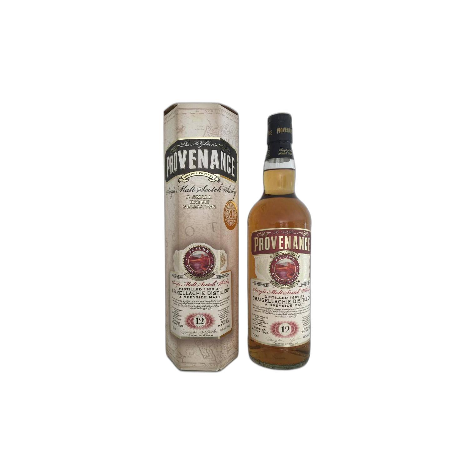 Craigellachie McGibbon's Provenance 1999 12 Years Single Malt Whisky 2