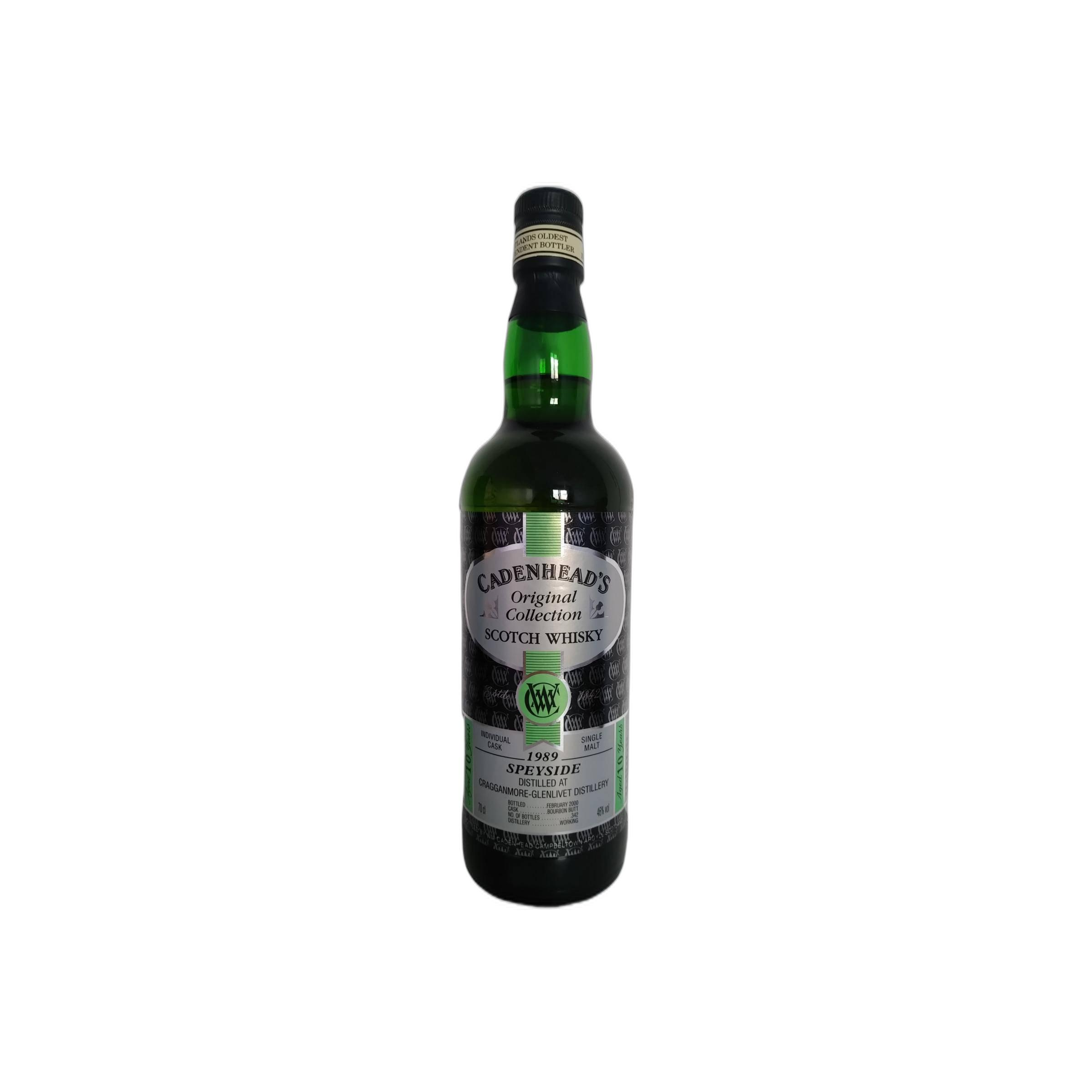 Cragganmore 1989 10 Years Single Malt Whisky