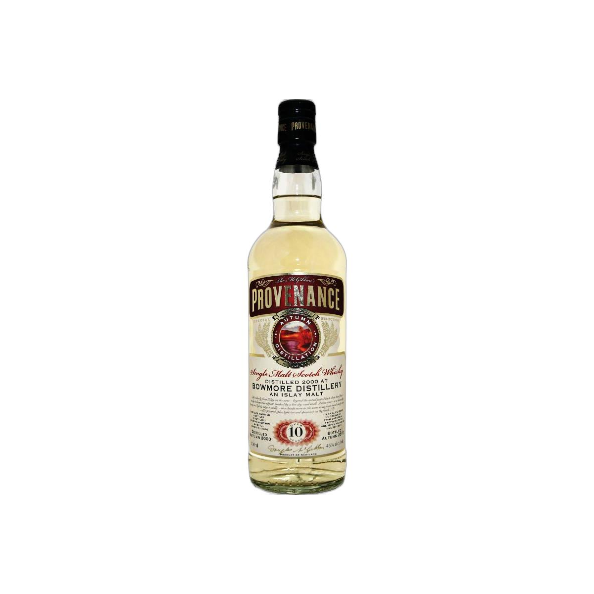 Bowmore McGibbon's Provenance 2000 10 Years Single Malt Whisky