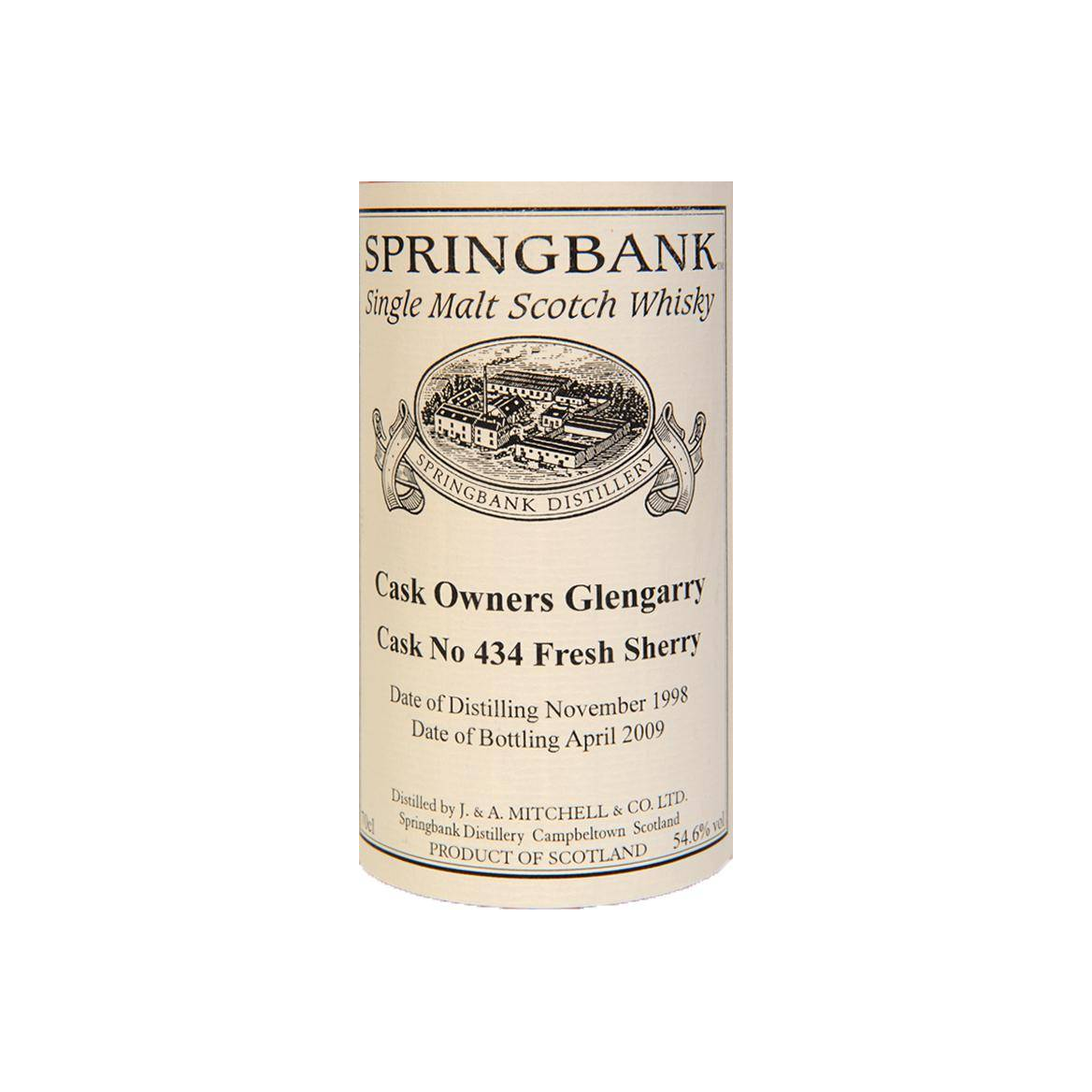 Springbank 1998 10 Years Single Malt Whisky 2