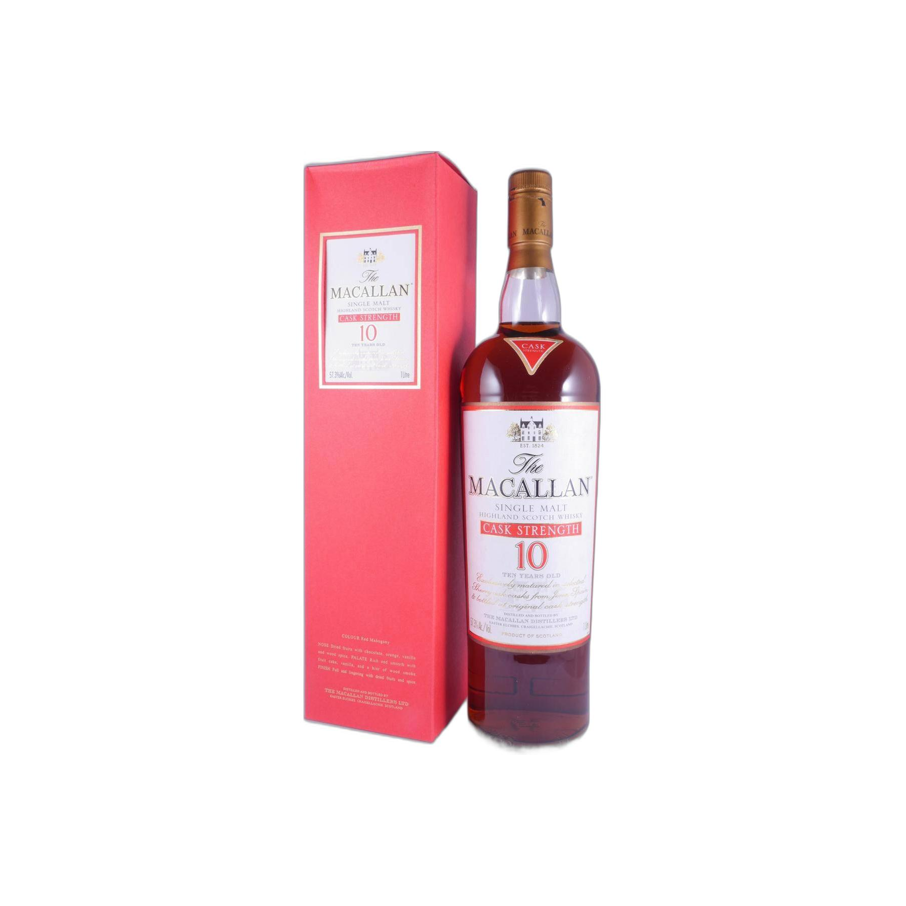 The Macallan Cask Strength Collection 10 Years Single Malt Whisky 3