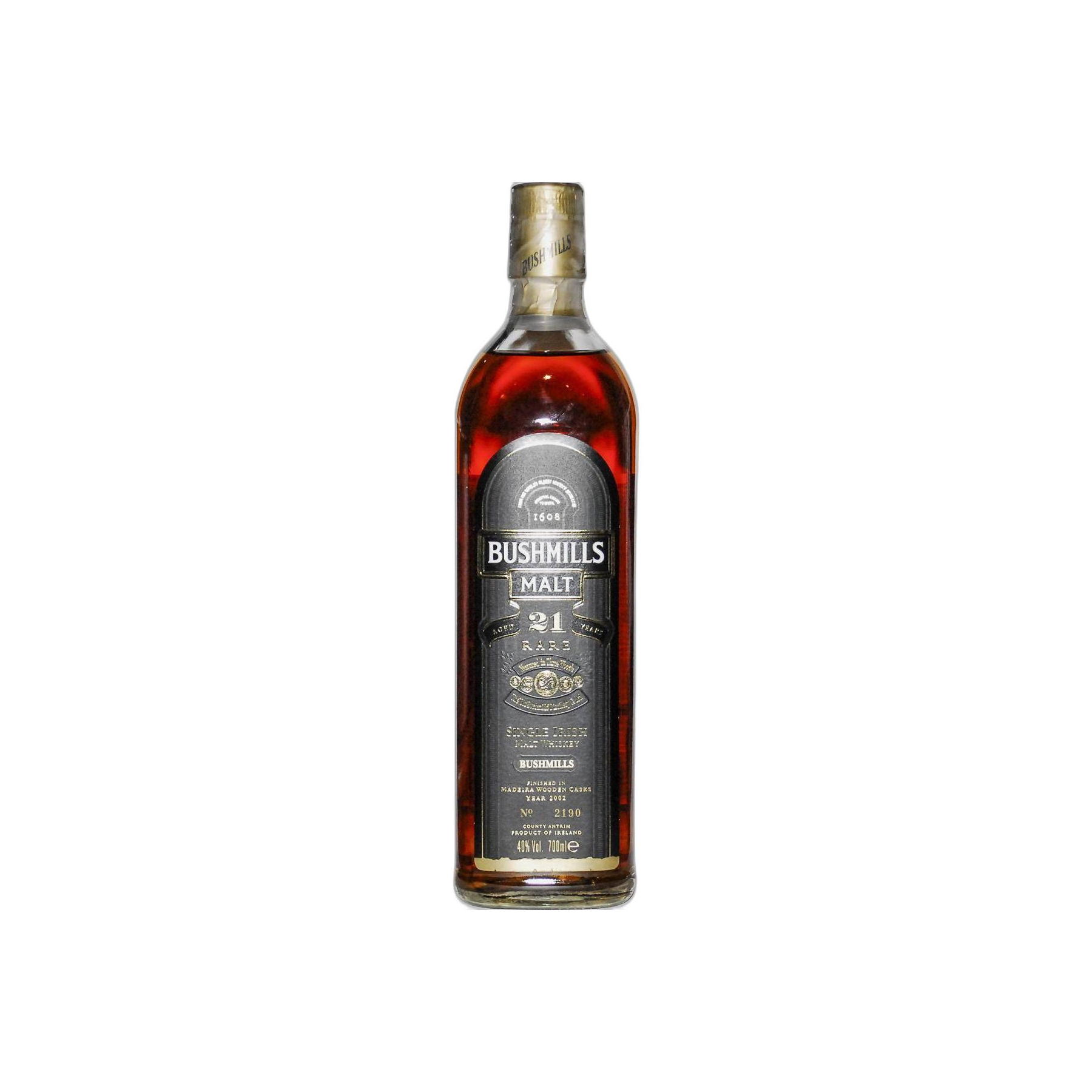 Bushmills 21 Years Single Malt Whisky