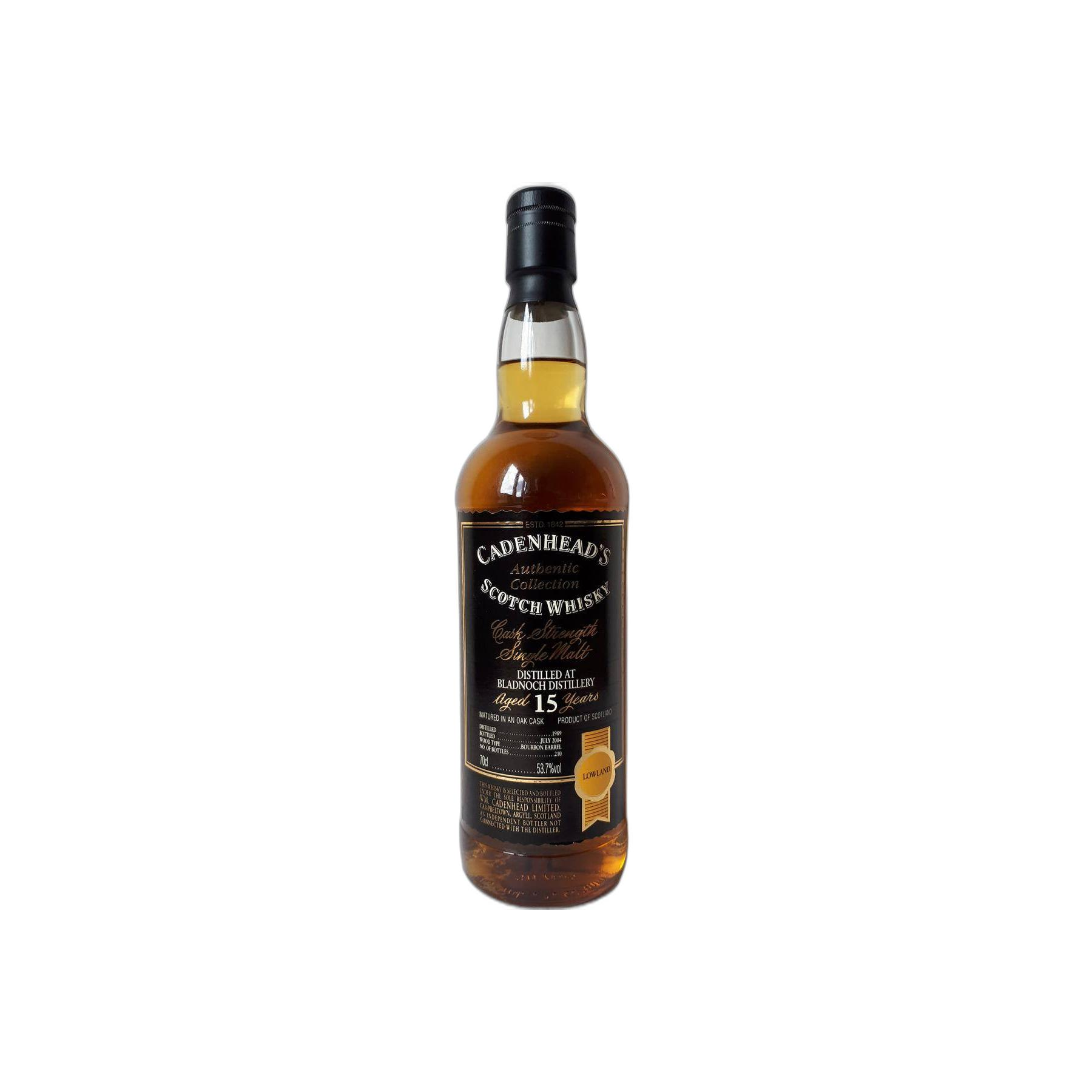 Bladnoch Authentic Collection 1989 15 Years Single Malt Whisky
