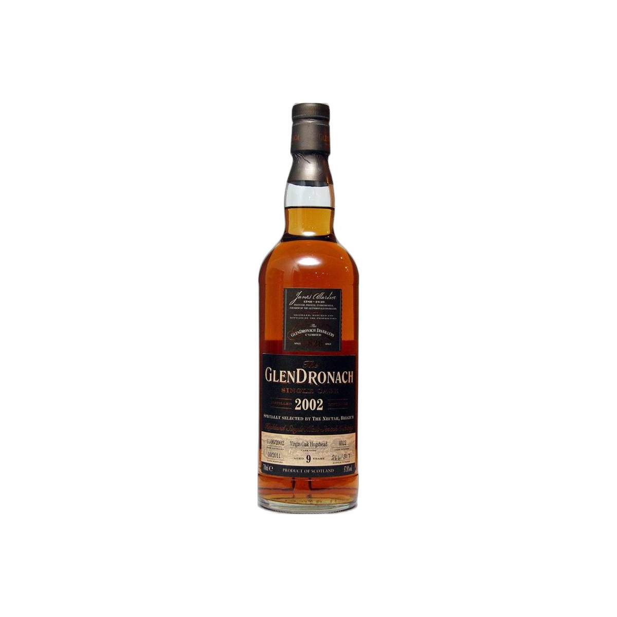 GlenDronach Single Cask 2002 9 Years Single Malt Whisky