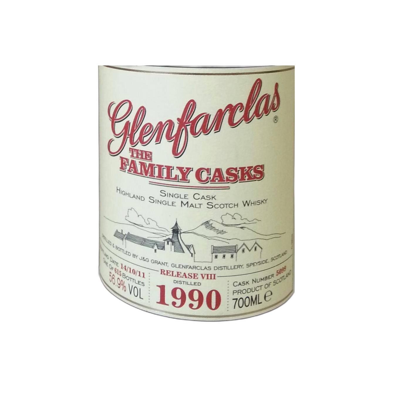 Glenfarclas 1990 21 Years Single Malt Whisky 3