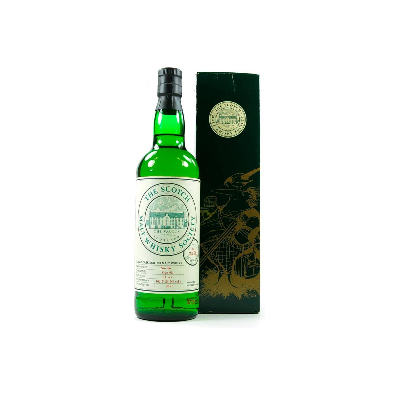 The Scotch Malt Whisky Society 1986 11 Years Single Malt Whisky 2