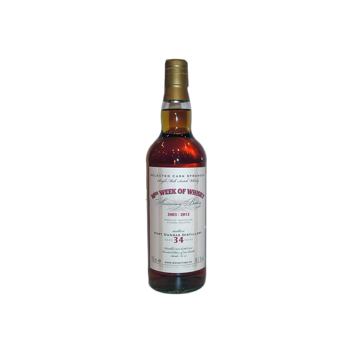Port Dundas 1978 34 Years Single Grain Whisky