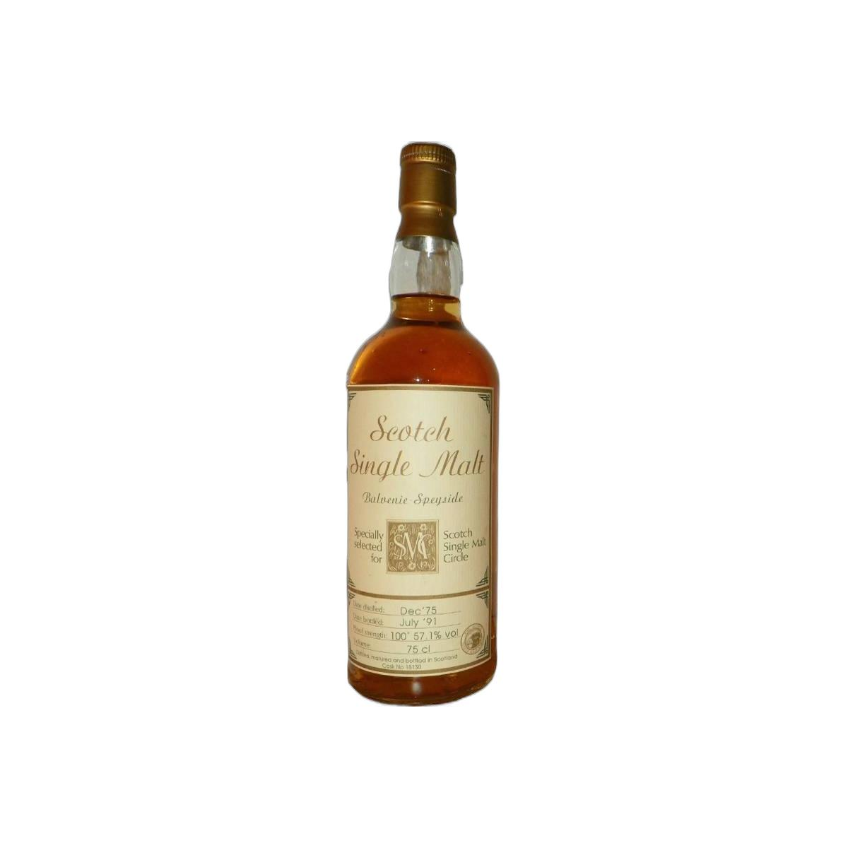 The Balvenie 1975 15 Years Single Malt Whisky