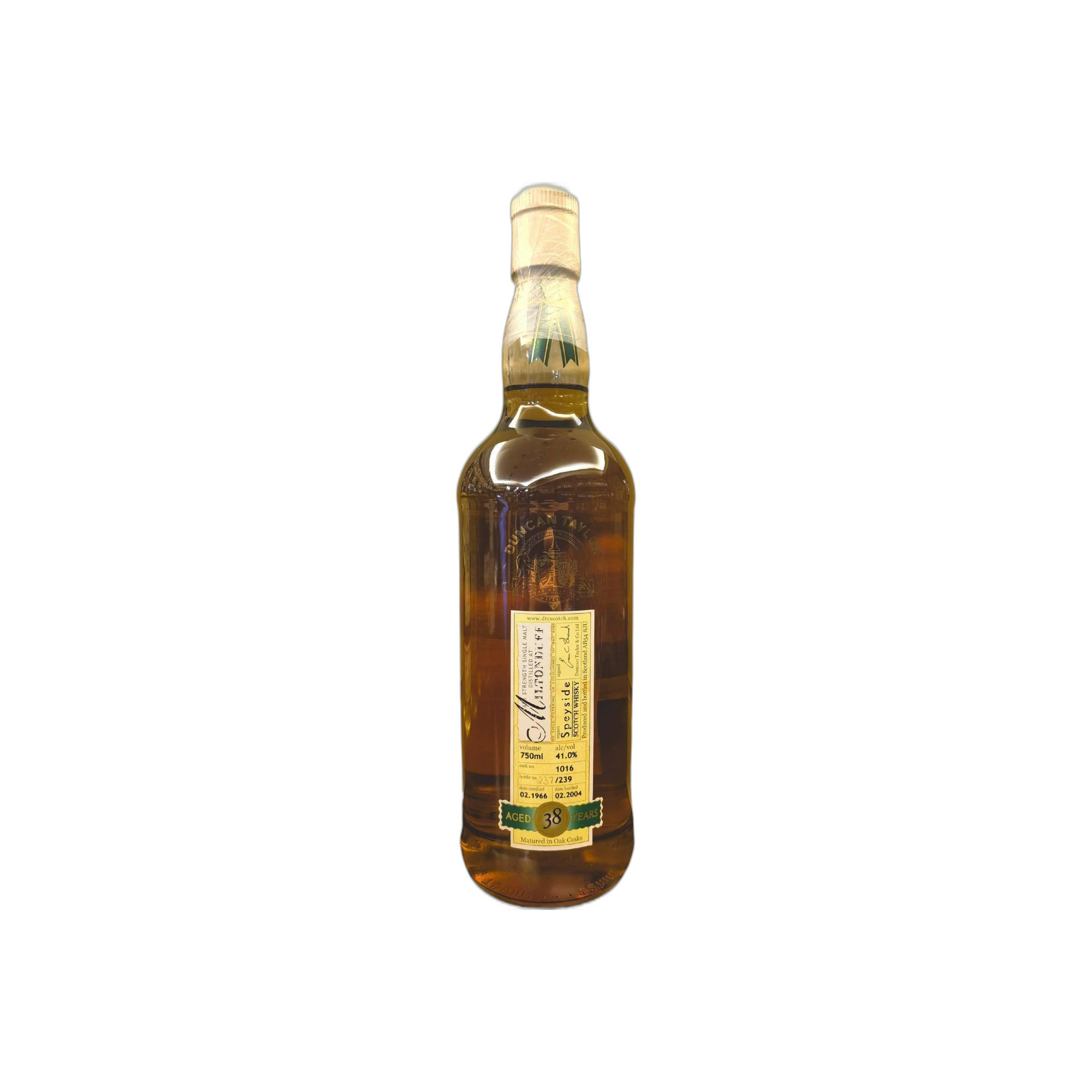 Miltonduff Rare Auld 1966 38 Years Single Malt Whisky