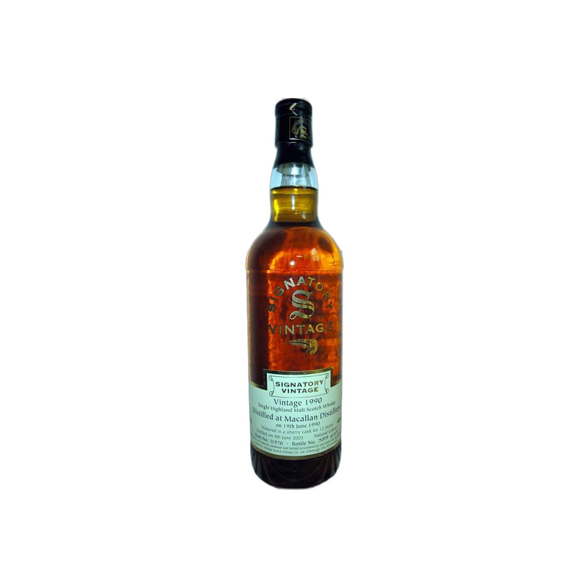 The Macallan Vintage Collection 1990 12 Years Single Malt Whisky