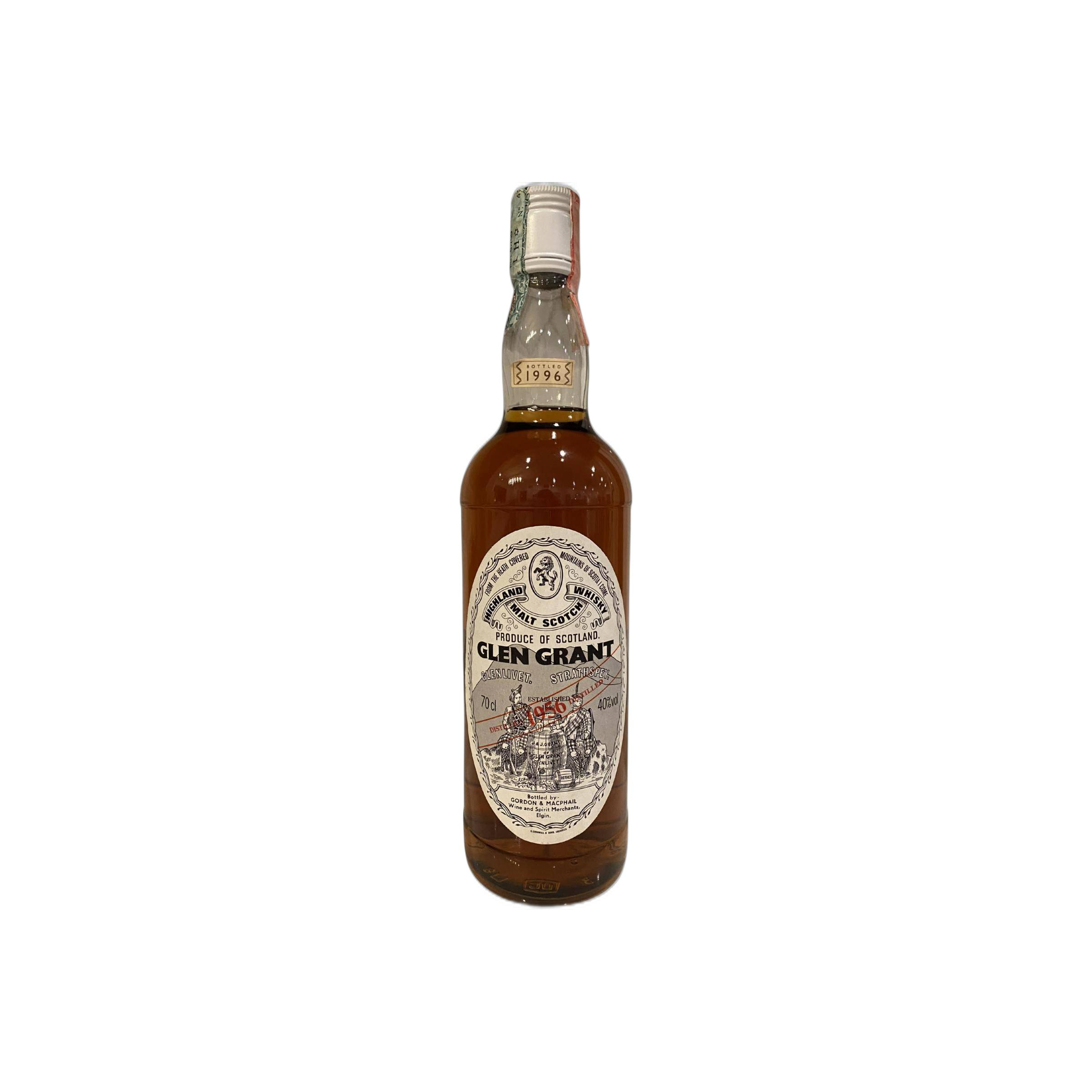 Glen Grant Licensed Bottling 1956 40 Years Single Malt Whisky