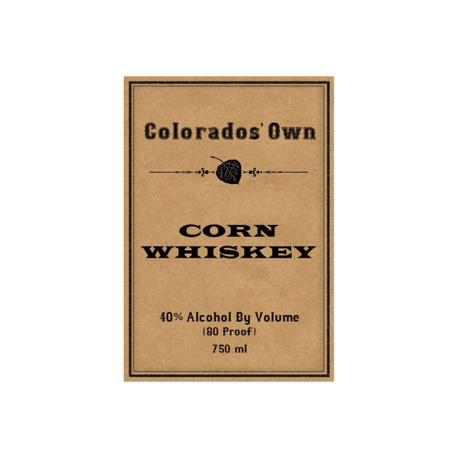 Colorado Gold Colorado's Own Corn Whiskey