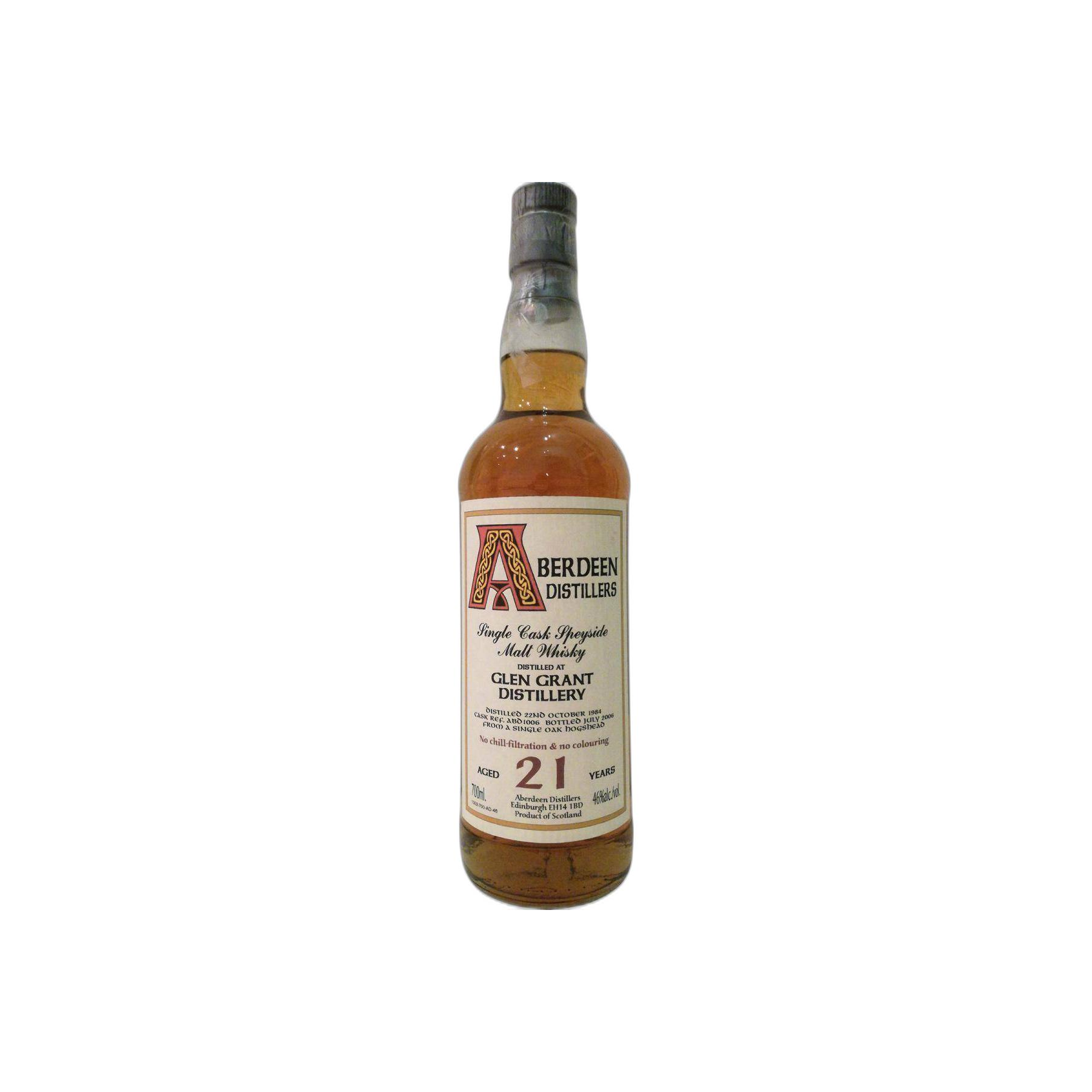 Glen Grant 1984 21 Years Single Malt Whisky
