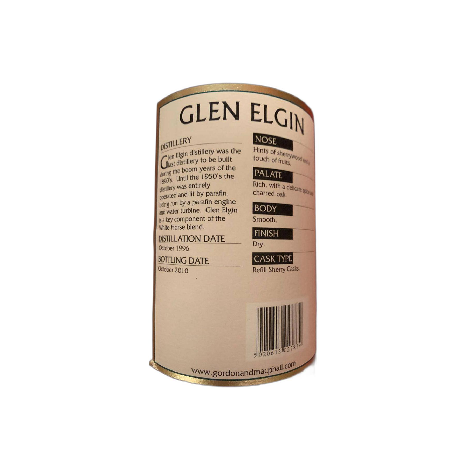 Glen Elgin Connoisseurs Choice 1996 14 Years Single Malt Whisky 2