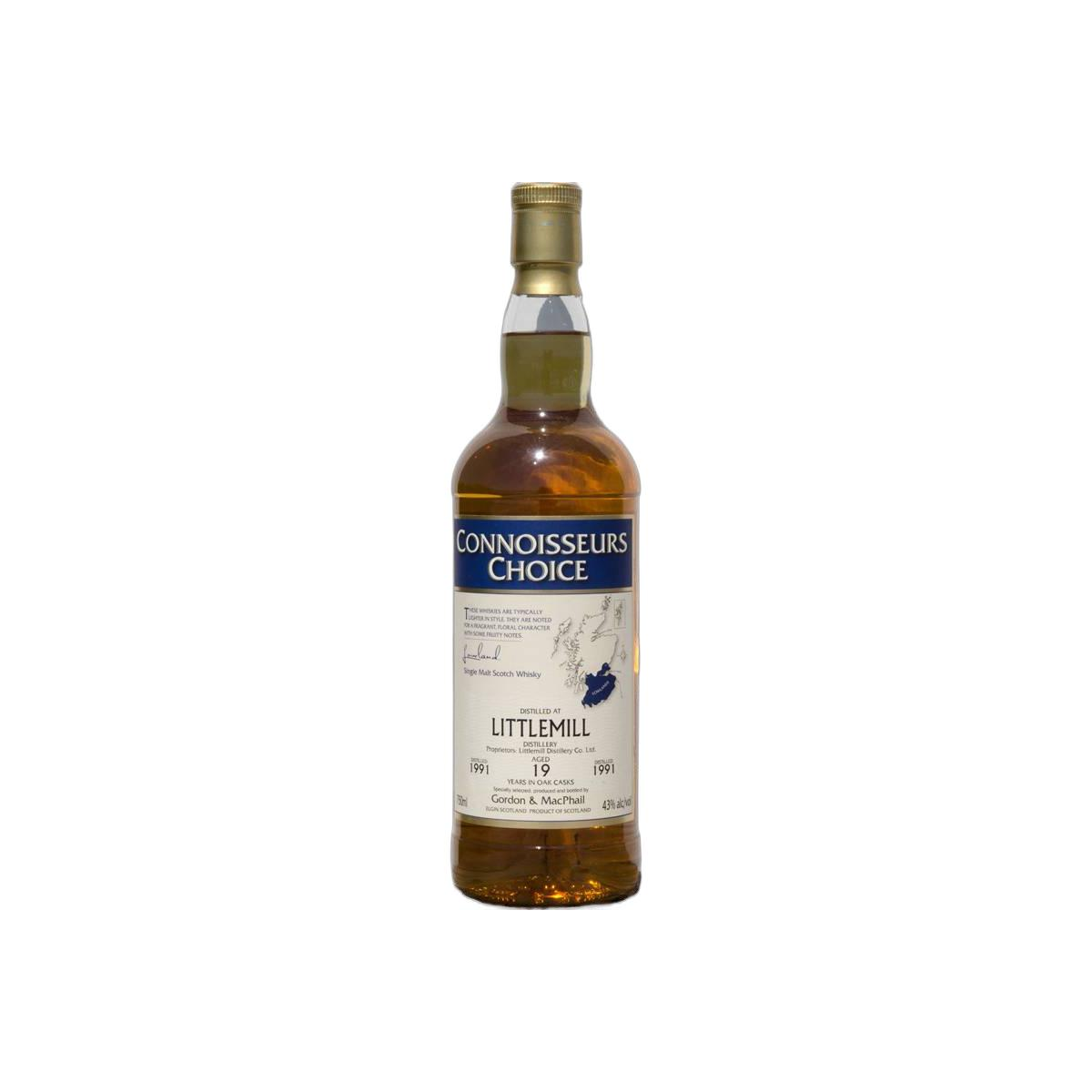 Littlemill Connoisseurs Choice 1991 19 Years Single Malt Whisky