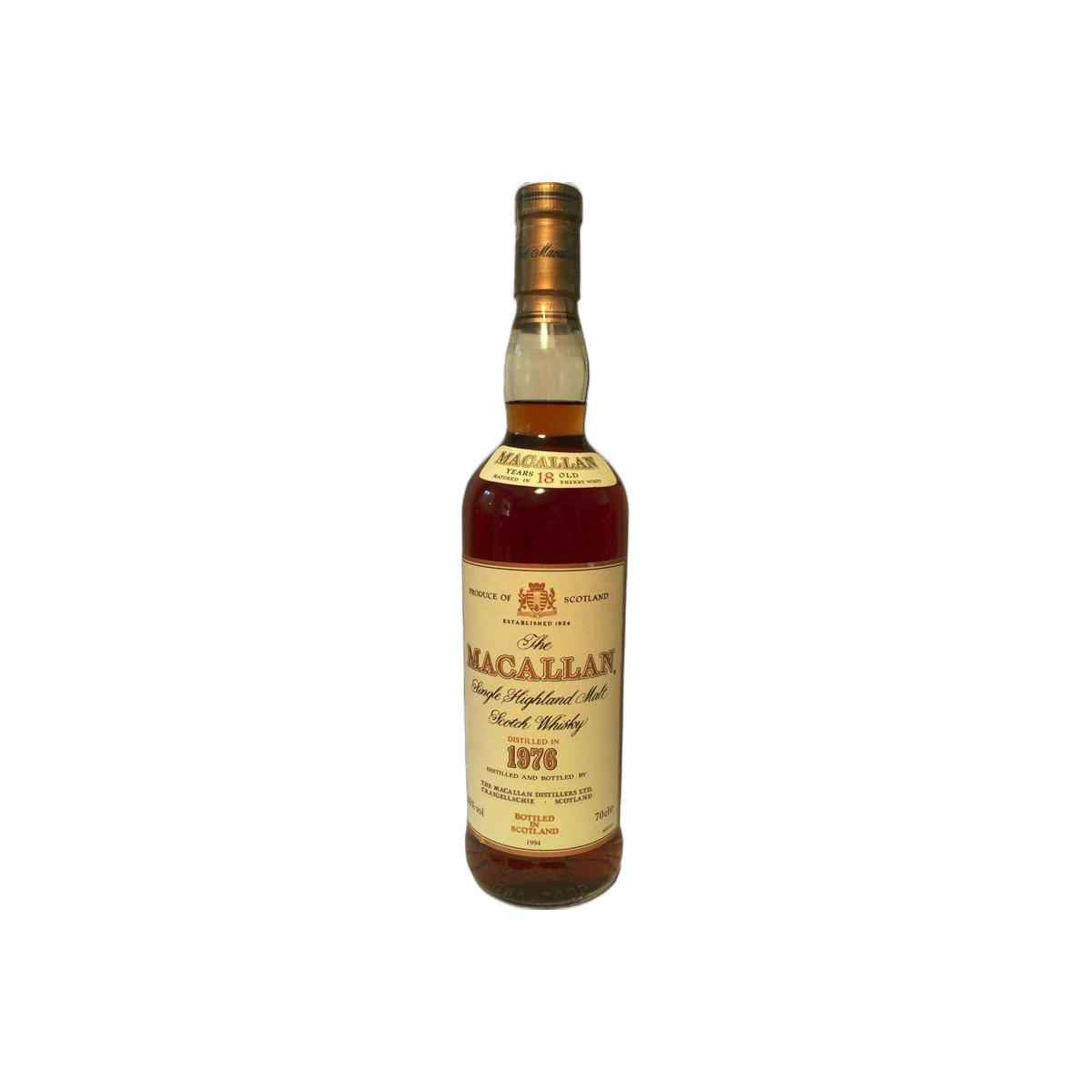 The Macallan 1976 18 Years Single Malt Whisky