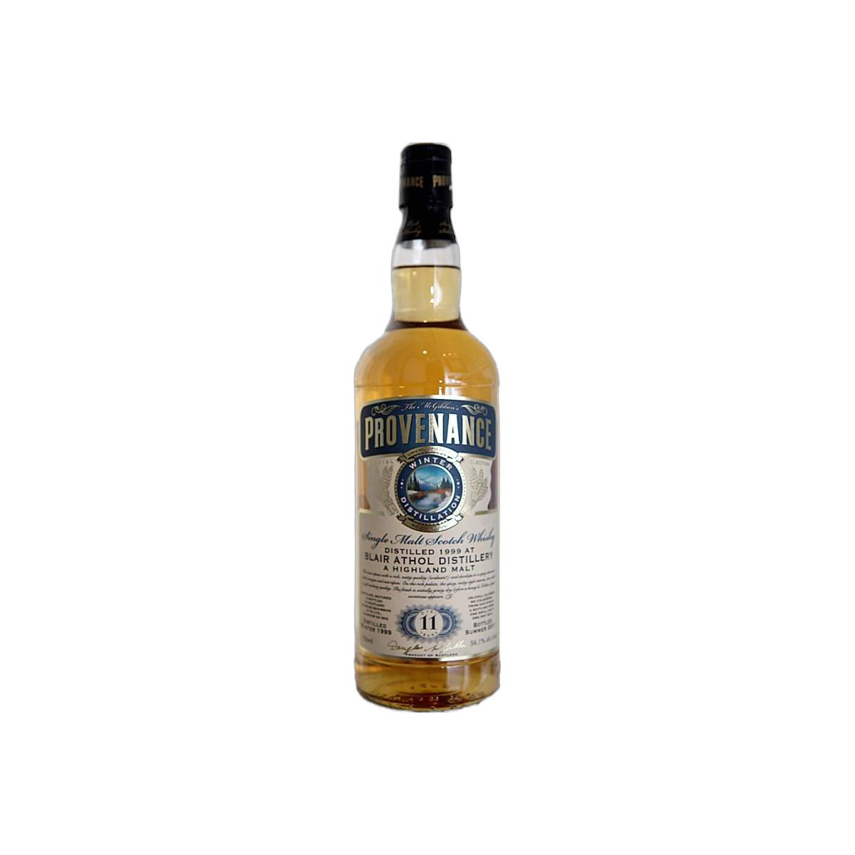Blair Athol McGibbon's Provenance 1999 11 Years Single Malt Whisky