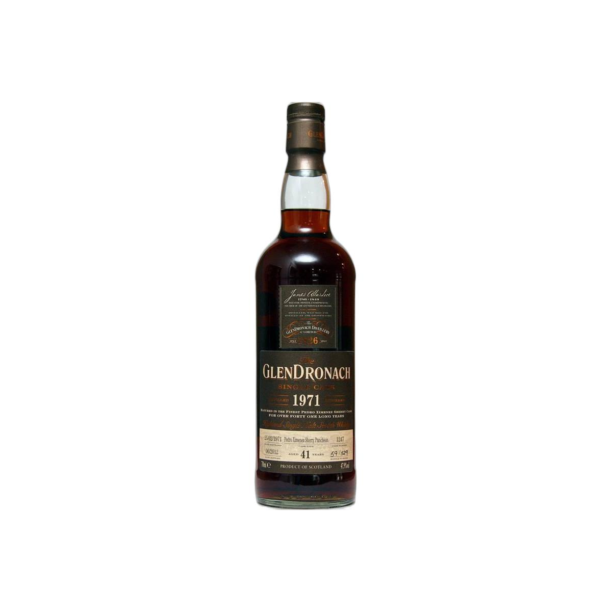 GlenDronach 1971 41 Years Single Malt Whisky