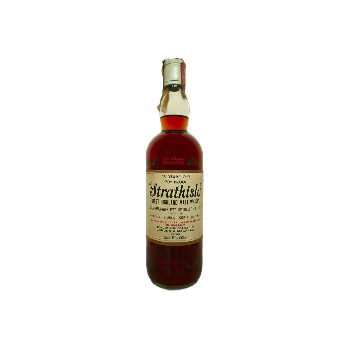 Strathisla 15 Years Single Malt Whisky