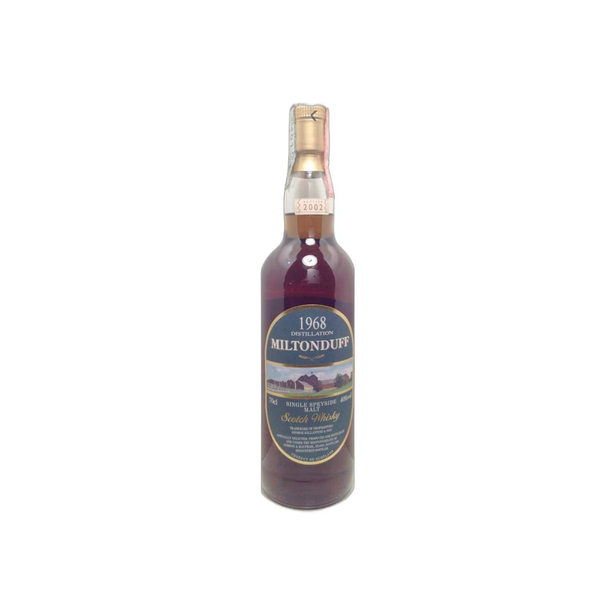 Miltonduff 1968 34 Years Single Malt Whisky