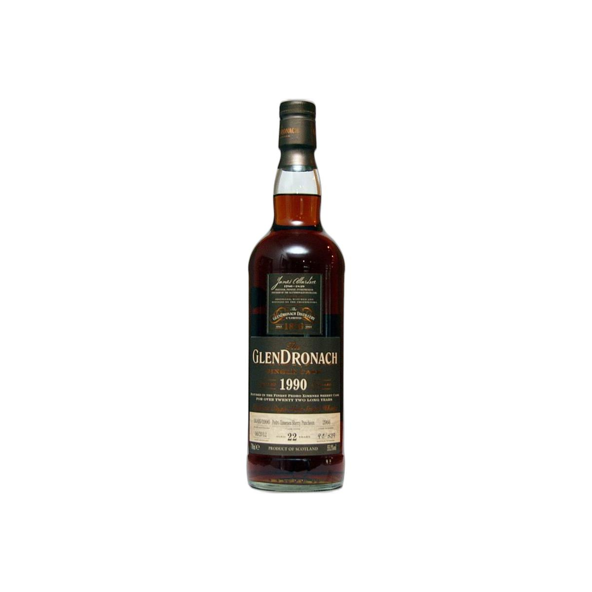 GlenDronach 1990 22 Years Single Malt Whisky