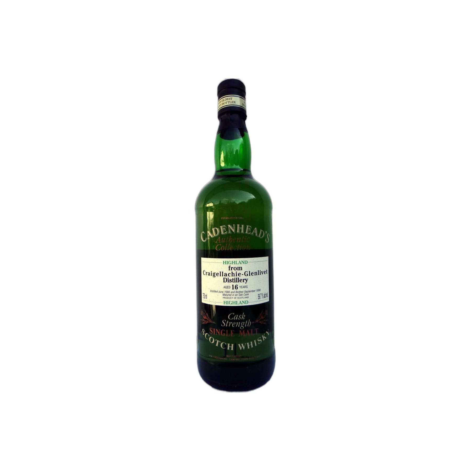 Craigellachie Authentic Collection 1980 16 Years Single Malt Whisky