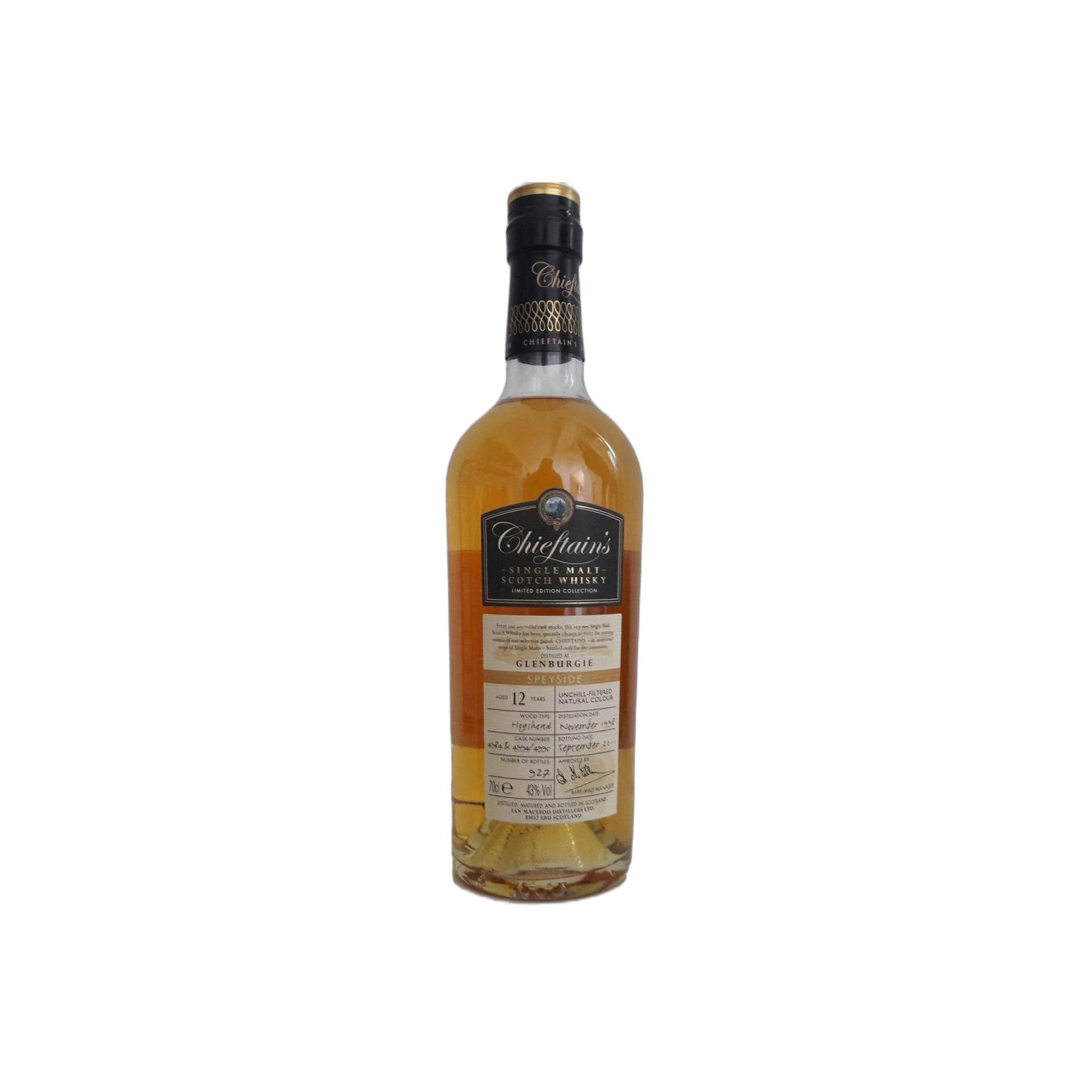 Glenburgie 1998 12 Years Single Malt Whisky