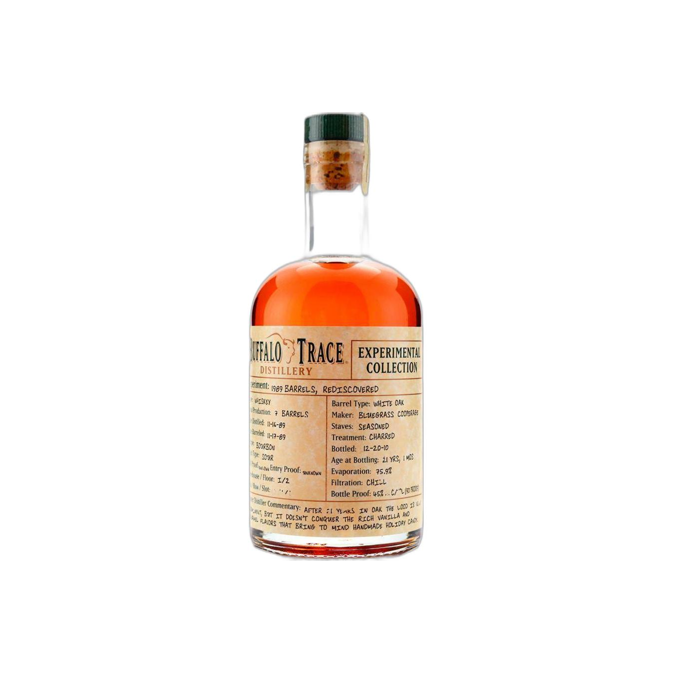 Buffalo Trace 1989 21 Years Bourbon Whisky 2