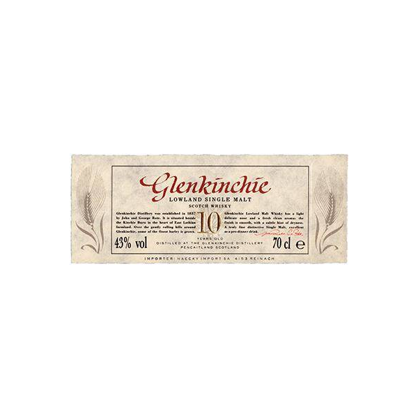 Glenkinchie 10 Years Single Malt Whisky 2