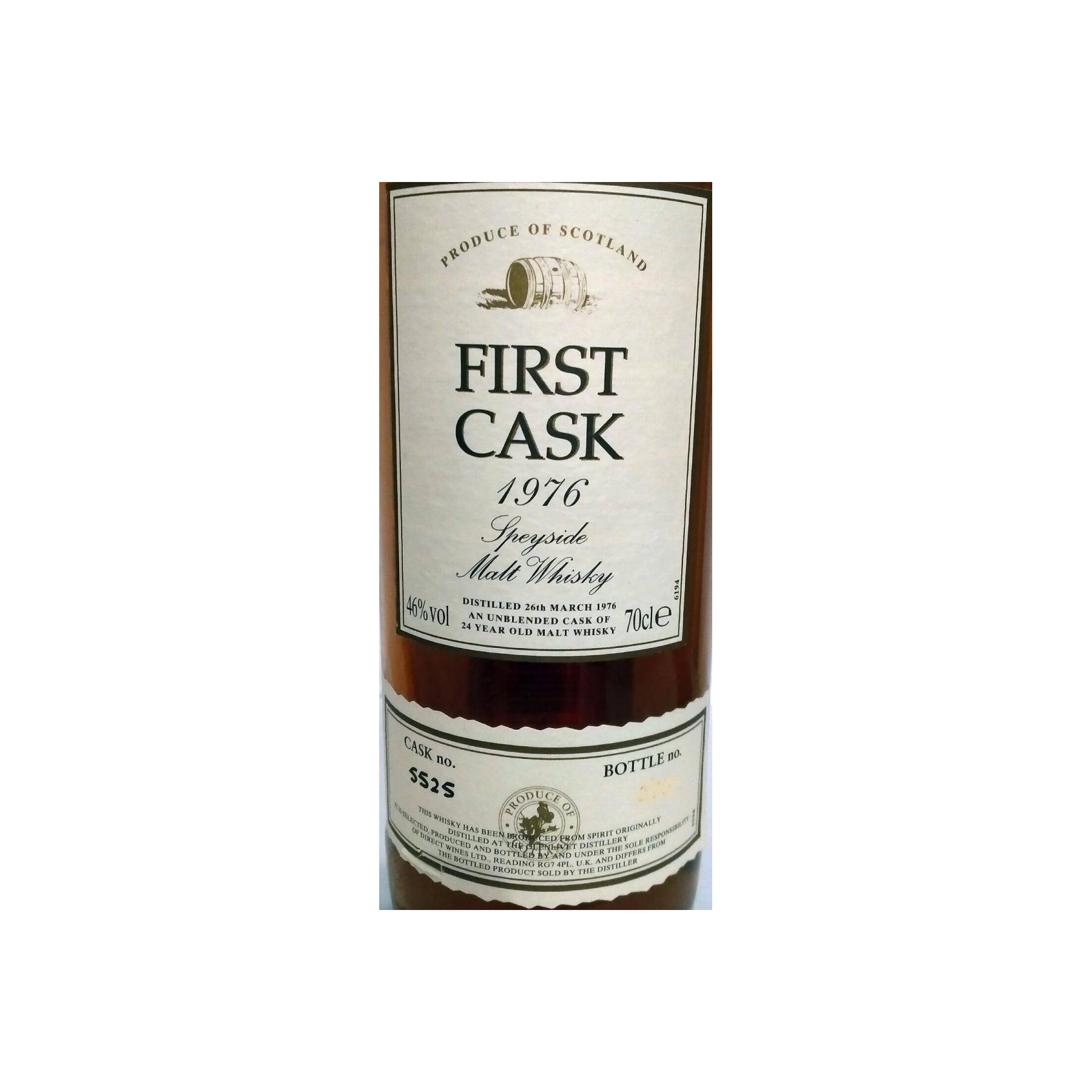 The Glenlivet 1976 24 Years Single Malt Whisky 2