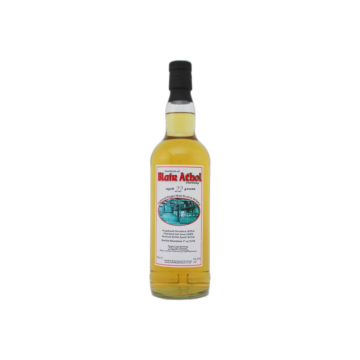 Blair Athol 1989 22 Years Single Malt Whisky