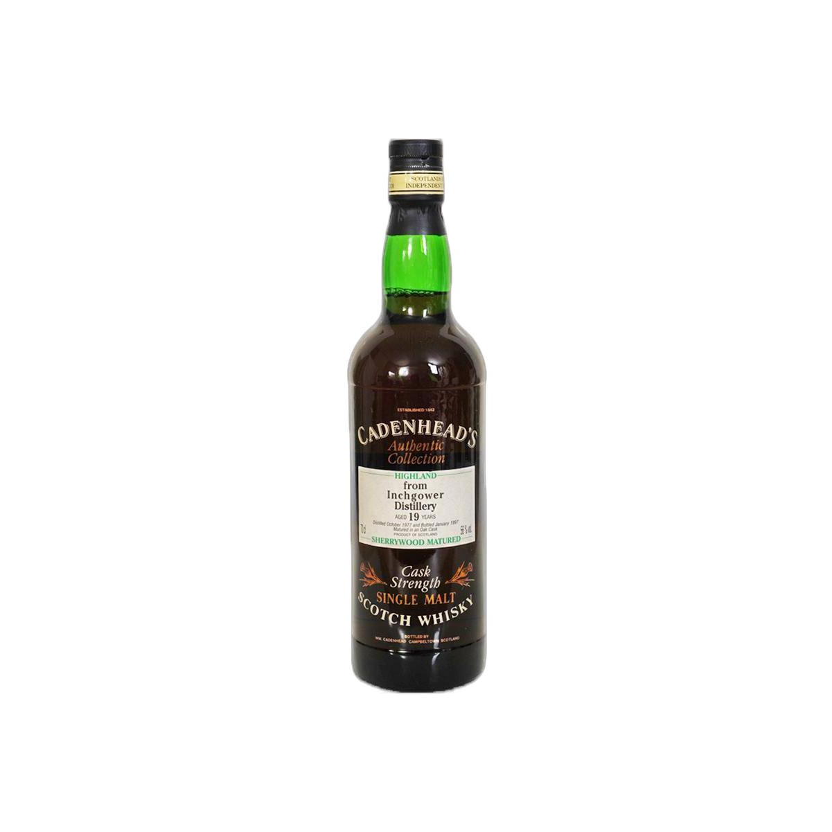 Inchgower Authentic Collection 1977 19 Years Single Malt Whisky