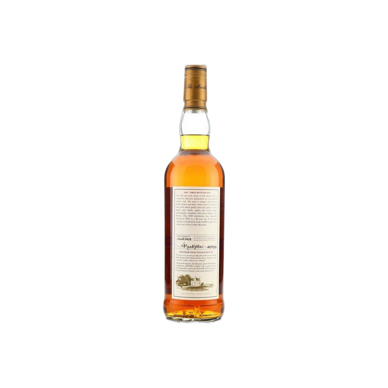 The Macallan 1939 40 Years Single Malt Whisky 2