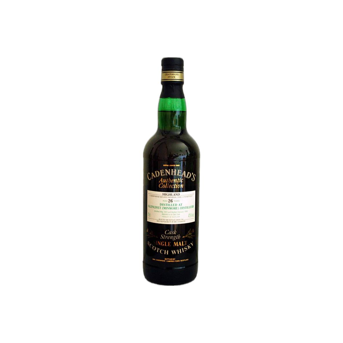 The Glenlivet Authentic Collection 1972 26 Years Single Malt Whisky