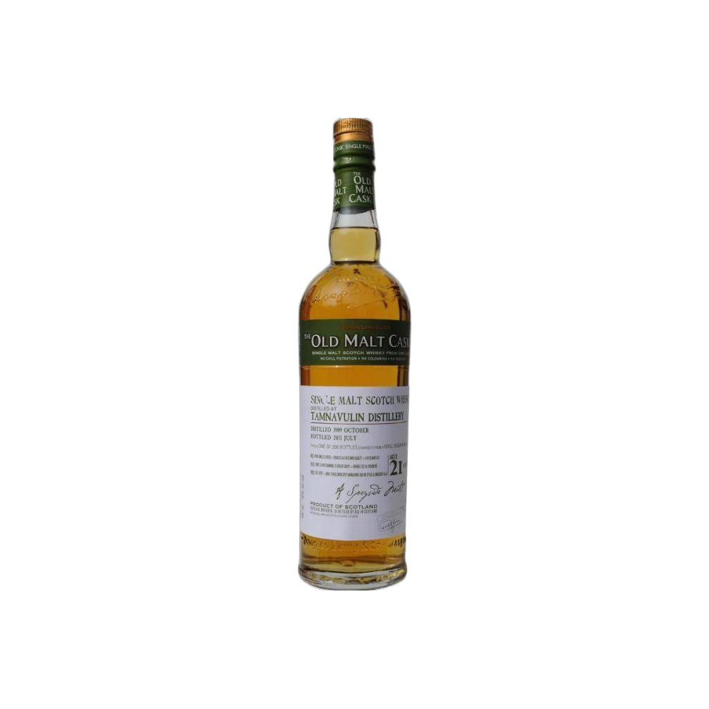 Tamnavulin Old Malt Cask 1989 21 Years Single Malt Whisky