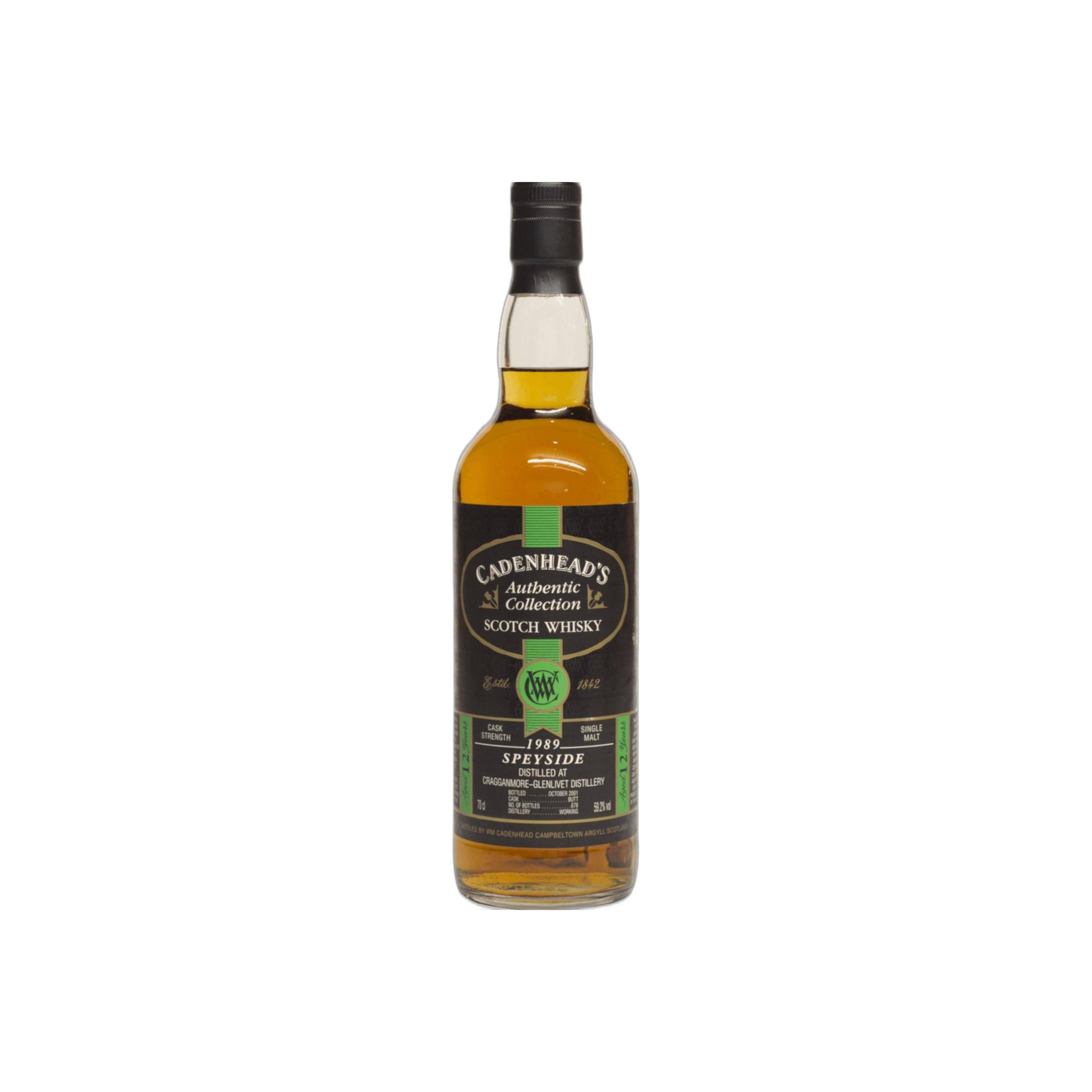 Cragganmore Authentic Collection 1989 12 Years Single Malt Whisky