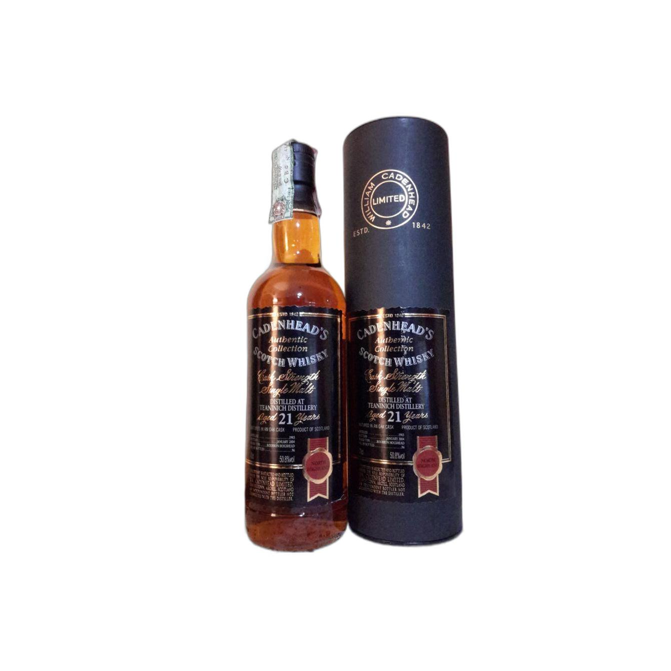 Teaninich Authentic Collection 1983 21 Years Single Malt Whisky 2