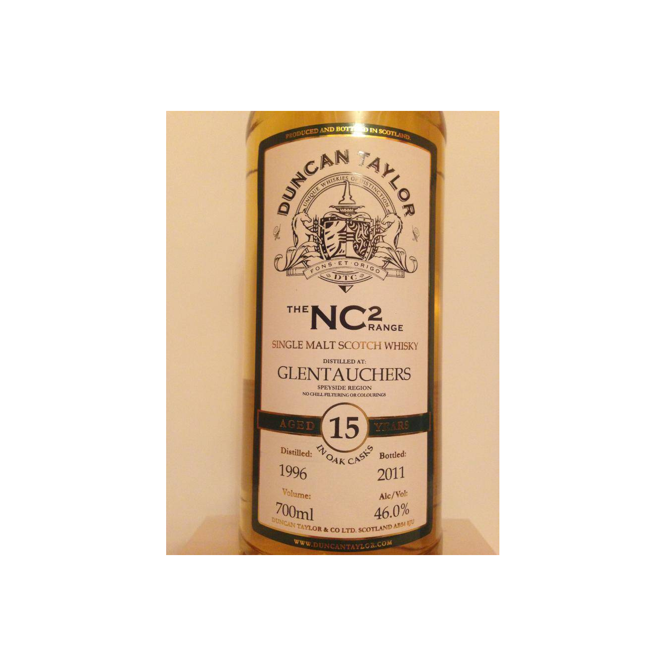 Glentauchers 1996 15 Years Single Malt Whisky 3