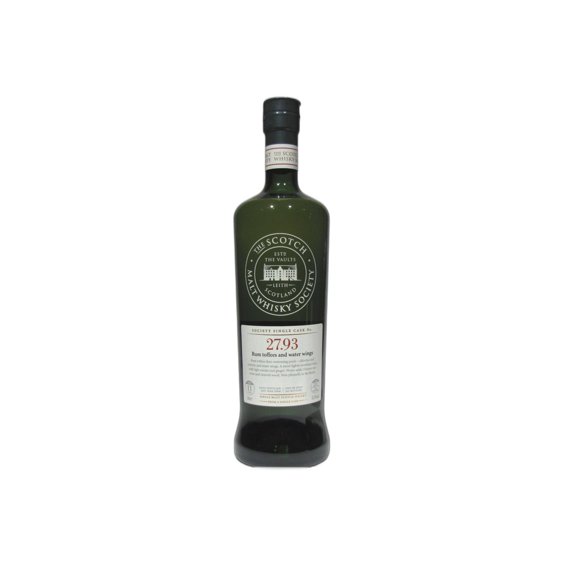 The Scotch Malt Whisky Society 2000 11 Years Single Malt Whisky