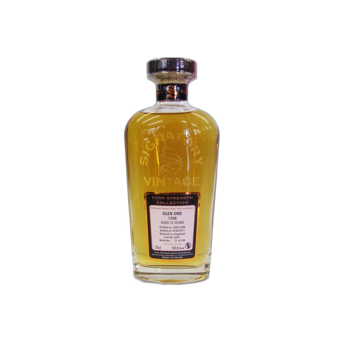 Glen Ord Cask Strength Collection 1998 12 Years Single Malt Whisky