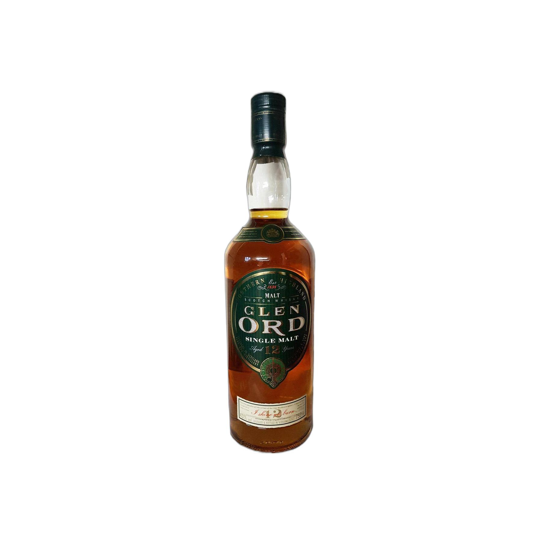 Glen Ord 12 Years Single Malt Whisky