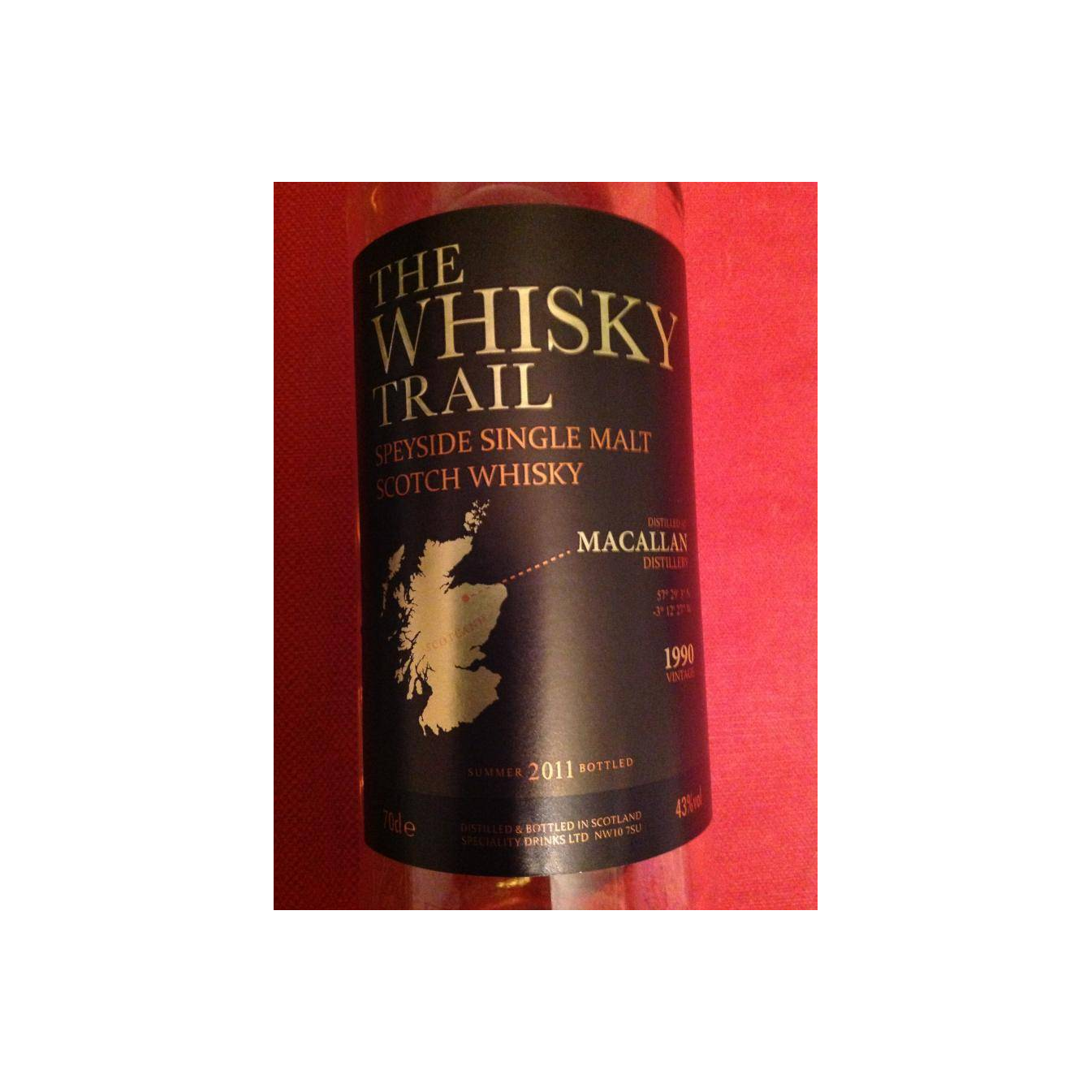 The Macallan 1990 21 Years Single Malt Whisky 2