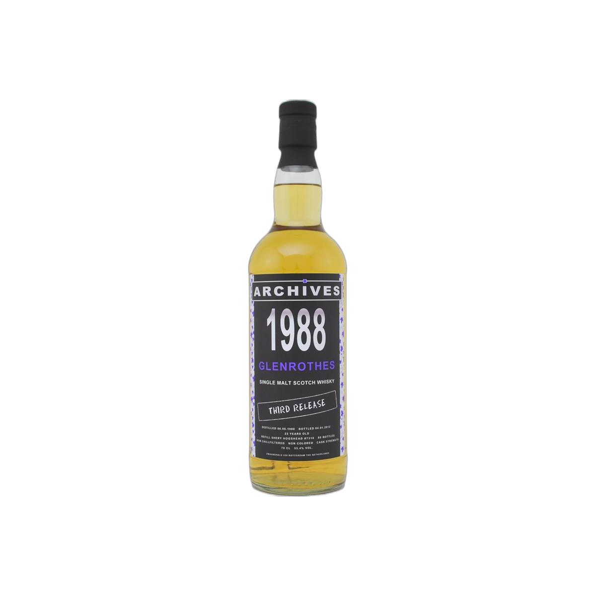 The Glenrothes 1988 23 Years Single Malt Whisky