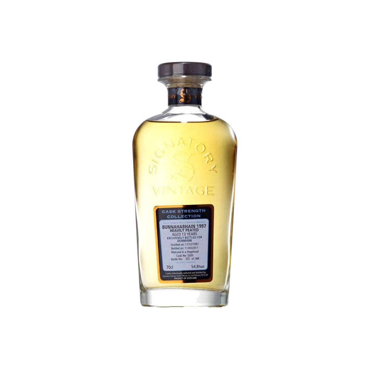 Bunnahabhain Cask Strength Collection 1997 13 Years Single Malt Whisky